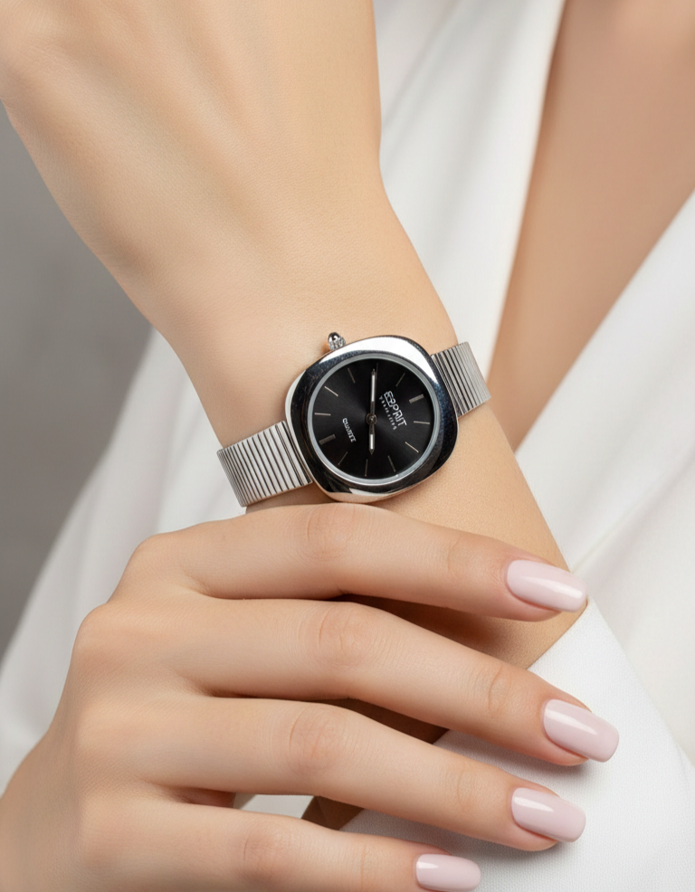 ساعت استیل زنانه Esprit قفل سگکی ریلی