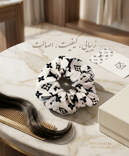 اسکرانچی مو طرح lv